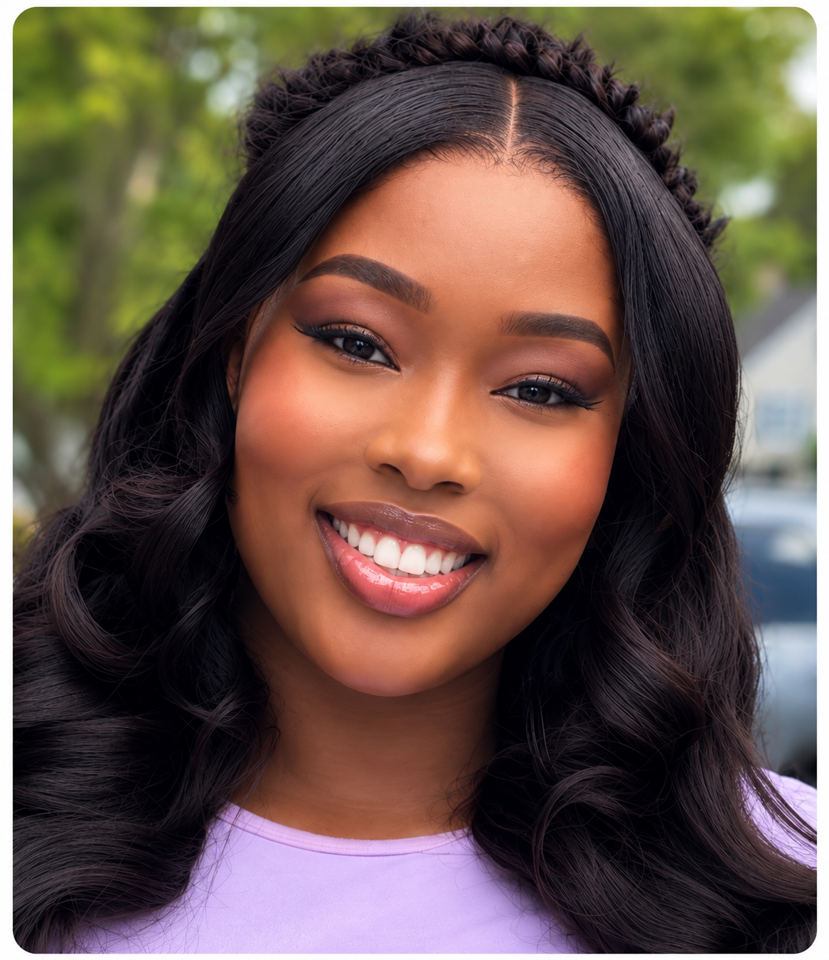 Soft and Flawless hair and makeup look by Ceska Beauty
