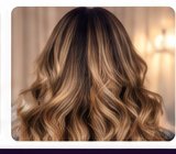 Glossy styled waves